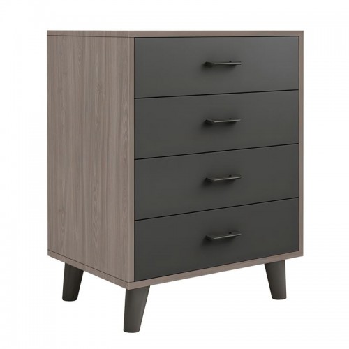 ELIOT Συρταριέρα, με 4 Συρτάρια, Απόχρωση Sonoma Oak-Grey 60x40x80cm/Ε7370,1 Υπνοδωμάτιο ELIOT Συρταριέρα, με 4 Συρτάρια, Απόχρωση Sonoma Oak-Grey 60x40x80cm/Ε7370,1 Υπνοδωμάτιο