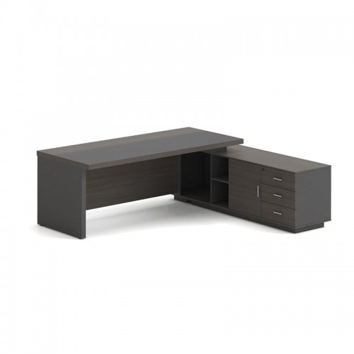 VIP Γραφείο Δεξιά Γωνία, Απόχρωση Grey Walnut 200x180x75cm/ΕΟ929,R Έπιπλα Γραφείου VIP Γραφείο Δεξιά Γωνία, Απόχρωση Grey Walnut 200x180x75cm/ΕΟ929,R Έπιπλα Γραφείου