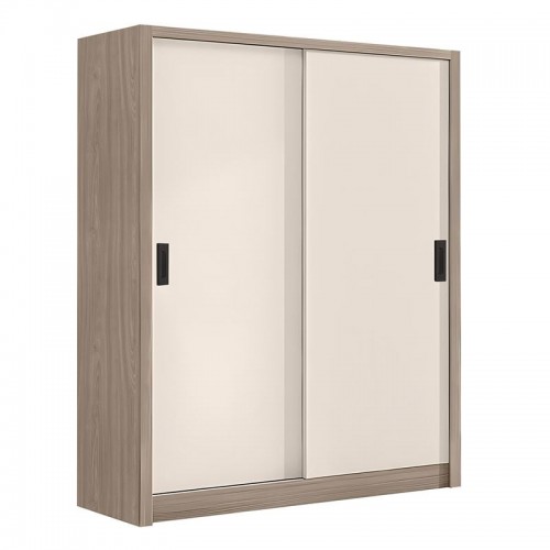 VANITY Ντουλάπα Δίφυλλη -Συρόμενη, Αποχρώσεων Sonoma Oak & Cream 160x60x200cm/Ε7355,2 Υπνοδωμάτιο VANITY Ντουλάπα Δίφυλλη -Συρόμενη, Αποχρώσεων Sonoma Oak & Cream 160x60x200cm/Ε7355,2 Υπνοδωμάτιο