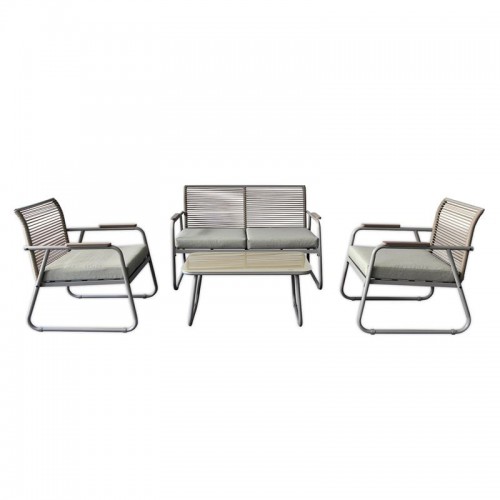 ROCCO Set Σαλόνι Κήπου 4τεμ, Μέταλλο Μπεζ, Rope Wicker Μπεζ, Μαξιλ.Μπεζ, Γυαλί Μπεζ 2 Πολυθρ+1 Καναπ+1 Τραπεζάκι/Ε6873,2 ROCCO Set Σαλόνι Κήπου 4τεμ, Μέταλλο Μπεζ, Rope Wicker Μπεζ, Μαξιλ.Μπεζ, Γυαλί Μπεζ 2 Πολυθρ+1 Καναπ+1 Τραπεζάκι/Ε6873,2