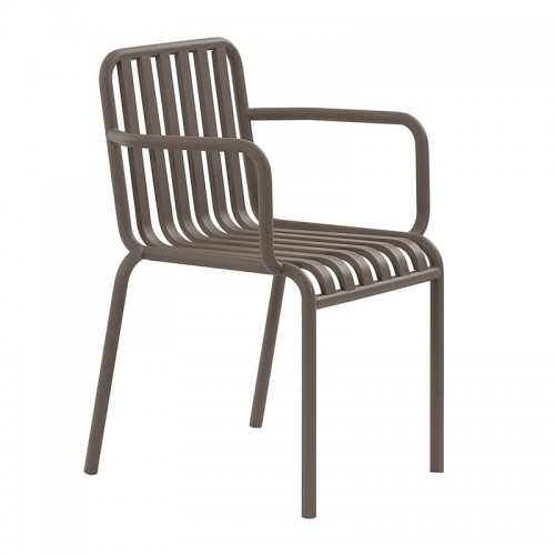 MODIAL Πολυθρόνα Μέταλλο Βαφή Cappuccino 58x42x80cm/Ε5490,2 Εξωτερικού Χώρου MODIAL Πολυθρόνα Μέταλλο Βαφή Cappuccino 58x42x80cm/Ε5490,2 Εξωτερικού Χώρου
