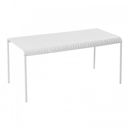 MODIAL Τραπέζι Μέταλλο Βαφή Άσπρο 159x80x75cm/Ε5491,1 Εξωτερικού Χώρου