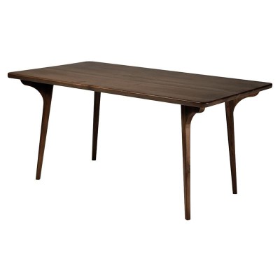 AVERY Τραπέζι Τραπεζαρίας, Απόχρωση Καρυδί 150x90x75cm/Ε7670,1