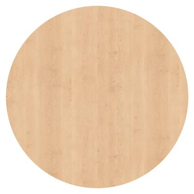 Contract Sliq Smooth Supreme Επιφάνεια Τραπεζιού τ.Werzalit Απόχρωση Maple Φ60cm/16mm/Ε100,64