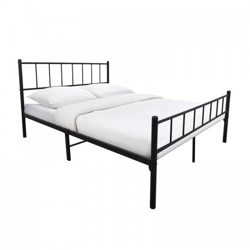 TIVO Κρεβάτι Διπλό, για Στρώμα 150x200cm, Μέταλλο Βαφή Μαύρο 156x208x95cm/Ε8042,1 Υπνοδωμάτιο TIVO Κρεβάτι Διπλό, για Στρώμα 150x200cm, Μέταλλο Βαφή Μαύρο 156x208x95cm/Ε8042,1 Υπνοδωμάτιο