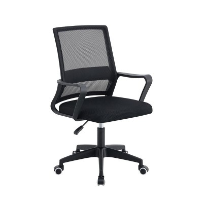 BF2112 Πολυθρόνα Γραφείου Ύφασμα Μαύρο Mesh 59x57x87/97cm/ΕΟ265,1