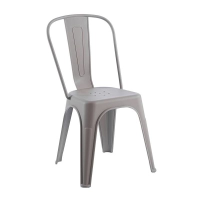 RELIX PP Καρέκλα Στοιβαζόμενη, PP Απόχρωση Sand Beige 47x47x86cm/Ε51910,5
