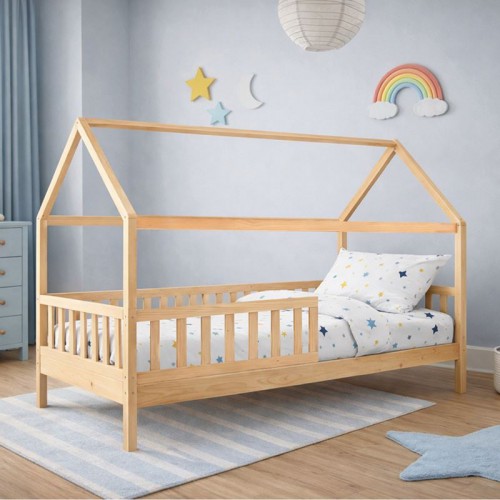 DREAM Montessori Παιδικό Κρεβάτι, για Στρώμα 90x190cm, Ξύλο Πεύκου Απόχρωση Φυσικό 97x197x129cm/ΕΚ701,4 Υπνοδωμάτιο DREAM Montessori Παιδικό Κρεβάτι, για Στρώμα 90x190cm, Ξύλο Πεύκου Απόχρωση Φυσικό 97x197x129cm/ΕΚ701,4 Υπνοδωμάτιο