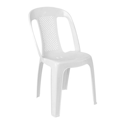 ELECTRA Καρέκλα Στοιβαζόμενη, ΡΡ Άσπρο 45x54x85cm/Ε3002,1