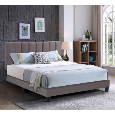 ALLEGRO Κρεβάτι Διπλό 140x190cm, Ύφασμα Cappuccino, με Κεφαλάρι πολλαπλών θέσεων 149x205x117/127cm/Ε8804,12 ALLEGRO Κρεβάτι Διπλό 140x190cm, Ύφασμα Cappuccino, με Κεφαλάρι πολλαπλών θέσεων 149x205x117/127cm/Ε8804,12