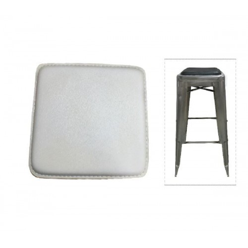 RELIX Κάθισμα για Σκαμπό, Pvc Άσπρο (Μαγνητικό) 27x27cm/Ε519,1Σ Μαξιλάρια RELIX Κάθισμα για Σκαμπό, Pvc Άσπρο (Μαγνητικό) 27x27cm/Ε519,1Σ Μαξιλάρια