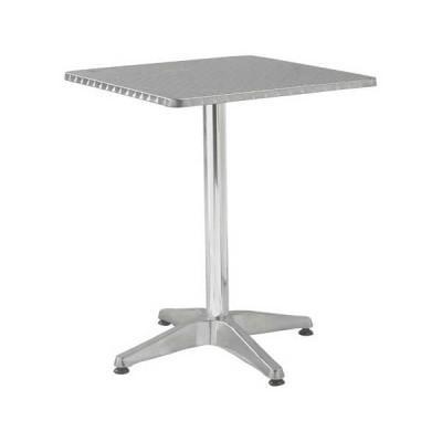 PALMA Τραπέζι Τετράγωνο Αλουμινίου 60x60 H.70cm/Ε284,2