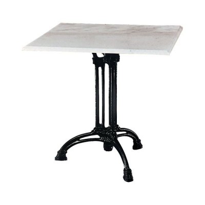 EKO Τραπέζι Τρίνυχο Μαντέμι, Μάρμαρο 70x70x74cm/Ε893