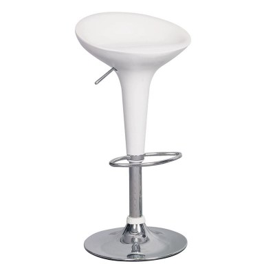 ΣΕΤ DISCO Σκαμπό BAR, Βάση Χρώμιο, ABS Άσπρο,Ρυθμιζόμενο Ύψος Περιστρεφόμενο 44x40x71/92cm/Ε248,1 ΣΕΤ DISCO Σκαμπό BAR, Βάση Χρώμιο, ABS Άσπρο,Ρυθμιζόμενο Ύψος Περιστρεφόμενο 44x40x71/92cm/Ε248,1