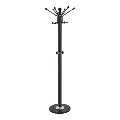MARTA Καλόγερος Μέταλλο Βαφή Καρυδί Φ37 H.175cm/ΕΜ184 MARTA Καλόγερος Μέταλλο Βαφή Καρυδί Φ37 H.175cm/ΕΜ184
