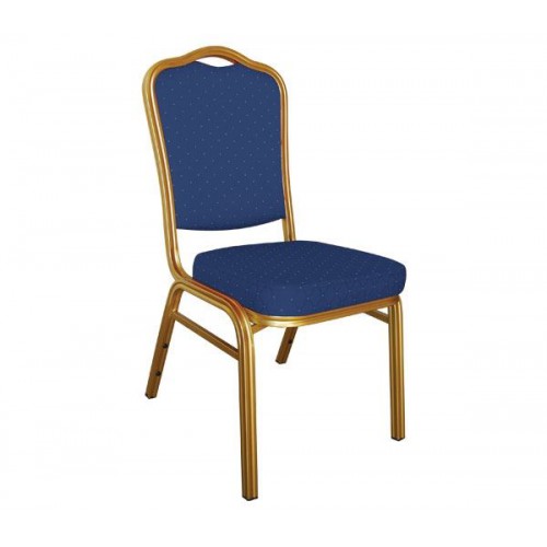 HILTON Καρέκλα Μέταλλο Gold Ύφασμα, Ύφασμα Μπλε 44x55x93cm/ΕΜ513,2 Καρέκλες HILTON Καρέκλα Μέταλλο Gold Ύφασμα, Ύφασμα Μπλε 44x55x93cm/ΕΜ513,2 Καρέκλες