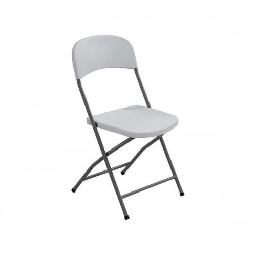 STREAMY Καρέκλα Πτυσσόμενη PP Άσπρο 45x48x83cm/Ε501 Καρέκλες