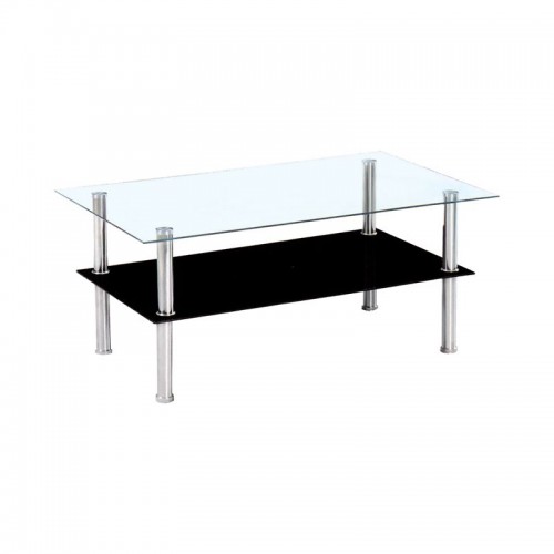 DANIEL Τραπεζάκι Σαλονιού Καθιστικού, Inox - Γυαλί 103x63x43cm/ΕΜ9554 Σαλόνι DANIEL Τραπεζάκι Σαλονιού Καθιστικού, Inox - Γυαλί 103x63x43cm/ΕΜ9554 Σαλόνι