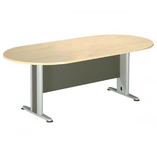 ΣΥΝΕΔΡΙΟΥ Τραπέζι Οβάλ Απόχρωση Dark Grey - Beech 240x120x75cm/ΕΟ131,1 ΣΥΝΕΔΡΙΟΥ Τραπέζι Οβάλ Απόχρωση Dark Grey - Beech 240x120x75cm/ΕΟ131,1