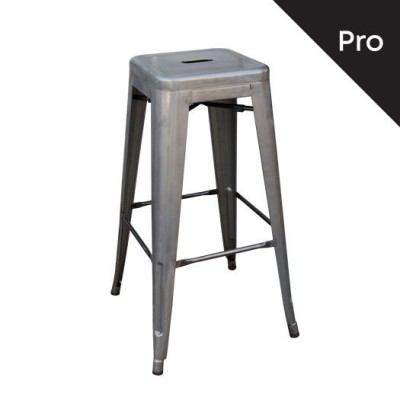 RELIX Σκαμπό Bar-Pro, Στοιβαζόμενο, Μέταλλο Βαφή Metal με Διακοσμητική Σκουριά 43x43 H.76cm/Ε5190,6 RELIX Σκαμπό Bar-Pro, Στοιβαζόμενο, Μέταλλο Βαφή Metal με Διακοσμητική Σκουριά 43x43 H.76cm/Ε5190,6