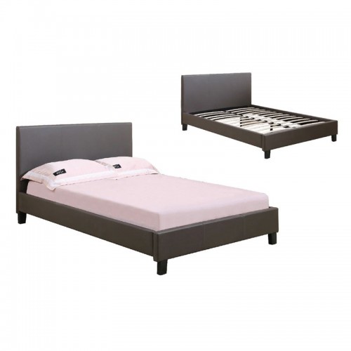 WILTON Κρεβάτι Διπλό, για Στρώμα 150x200cm, PU Σκούρο Καφέ 159x213x89cm/Ε8055 Υπνοδωμάτιο WILTON Κρεβάτι Διπλό, για Στρώμα 150x200cm, PU Σκούρο Καφέ 159x213x89cm/Ε8055 Υπνοδωμάτιο