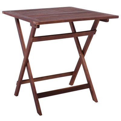 EASY Τραπέζι Πτυσσόμενο Ξύλο Acacia 70x70 H.70cm/Ε20085,9
