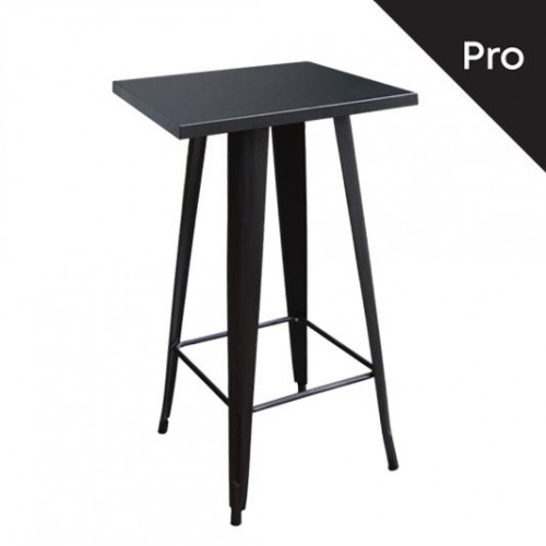 RELIX Τραπέζι Bar-Pro, Μέταλλο Βαφή Μαύρο 60x60x101cm/Ε5203,11 RELIX Τραπέζι Bar-Pro, Μέταλλο Βαφή Μαύρο 60x60x101cm/Ε5203,11