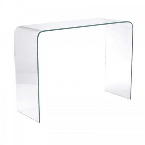 GLASSER Κονσόλα Διάφανο Γυαλί 12mm 110x35x75cm/ΕΜ723