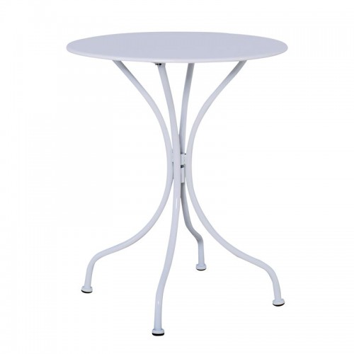 PARK Τραπέζι Μέταλλο Βαφή Άσπρο Φ60cm H.70cm/Ε5170 PARK Τραπέζι Μέταλλο Βαφή Άσπρο Φ60cm H.70cm/Ε5170