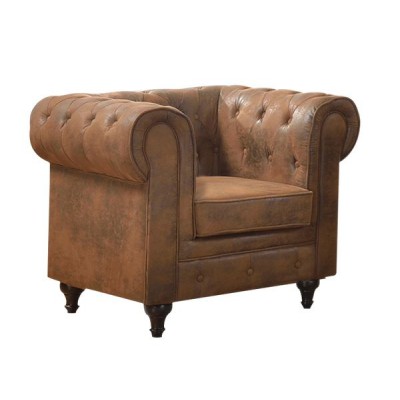 CHESTERFIELD York Πολυθρόνα Σαλονιού - Καθιστικού, Ύφασμα Απόχρωση Καφέ Camel 110x82x77cm/Ε942,1 CHESTERFIELD York Πολυθρόνα Σαλονιού - Καθιστικού, Ύφασμα Απόχρωση Καφέ Camel 110x82x77cm/Ε942,1