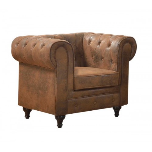 CHESTERFIELD York Πολυθρόνα Σαλονιού - Καθιστικού, Ύφασμα Απόχρωση Καφέ Camel 110x82x77cm/Ε942,1 CHESTERFIELD York Πολυθρόνα Σαλονιού - Καθιστικού, Ύφασμα Απόχρωση Καφέ Camel 110x82x77cm/Ε942,1