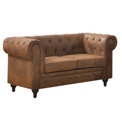 CHESTERFIELD York Kαναπές 2Θέσιος Σαλονιού - Καθιστικού, Ύφασμα Απόχρωση Καφέ Camel 150x82x77cm/Ε942,2 CHESTERFIELD York Kαναπές 2Θέσιος Σαλονιού - Καθιστικού, Ύφασμα Απόχρωση Καφέ Camel 150x82x77cm/Ε942,2