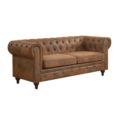 CHESTERFIELD York Kαναπές 3Θέσιος Σαλονιού - Καθιστικού, Ύφασμα Απόχρωση Καφέ Camel 190x82x77cm/Ε942,3 CHESTERFIELD York Kαναπές 3Θέσιος Σαλονιού - Καθιστικού, Ύφασμα Απόχρωση Καφέ Camel 190x82x77cm/Ε942,3