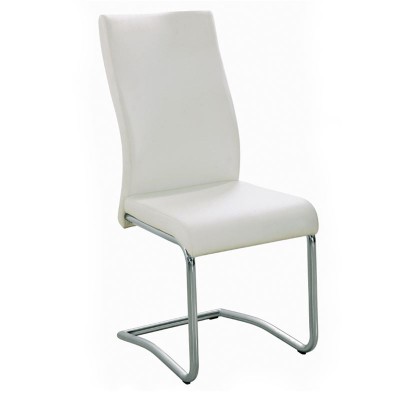 ΣΕΤ BENSON Καρέκλα Μέταλλο Χρώμιο, PVC Cream 43x58x98cm/ΕΜ931,1 ΣΕΤ BENSON Καρέκλα Μέταλλο Χρώμιο, PVC Cream 43x58x98cm/ΕΜ931,1