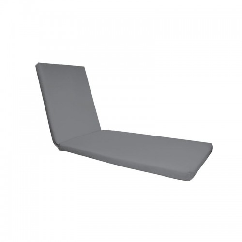 SUNLOUNGER Μαξιλάρι Ξαπλώστρας Ύφασμα Γκρι Water Repellent, Foam+Polyester Φερμουάρ-Velcro 196(78+118)x60x7cm/Ε2017,3 SUNLOUNGER Μαξιλάρι Ξαπλώστρας Ύφασμα Γκρι Water Repellent, Foam+Polyester Φερμουάρ-Velcro 196(78+118)x60x7cm/Ε2017,3
