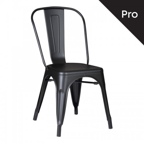 RELIX Καρέκλα-Pro, Μέταλλο Βαφή Μαύρο Matte 45x51x85cm/Ε5191,1Μ Εξωτερικού Χώρου RELIX Καρέκλα-Pro, Μέταλλο Βαφή Μαύρο Matte 45x51x85cm/Ε5191,1Μ Εξωτερικού Χώρου
