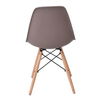ART Wood Καρέκλα Τραπεζαρίας Κουζίνας Ξύλο - PP Sand Beige 46x53x81cm/ΕΜ123,9P Τραπεζαρία ART Wood Καρέκλα Τραπεζαρίας Κουζίνας Ξύλο - PP Sand Beige 46x53x81cm/ΕΜ123,9P Τραπεζαρία