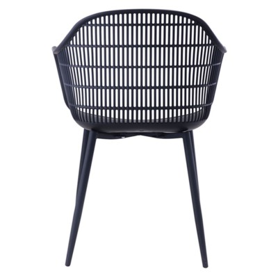 BERRY Πολυθρόνα Μέταλλο Βαφή Μαύρο, PP-UV Μαύρο 58x58x85cm/ΕΜ155,1Μ Εξωτερικού Χώρου BERRY Πολυθρόνα Μέταλλο Βαφή Μαύρο, PP-UV Μαύρο 58x58x85cm/ΕΜ155,1Μ Εξωτερικού Χώρου
