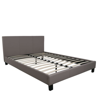 WILTON Κρεβάτι Διπλό για στρώμα 160x200cm, PU Απόχρωση Cappuccino 169x213x89cm/Ε8054,3 WILTON Κρεβάτι Διπλό για στρώμα 160x200cm, PU Απόχρωση Cappuccino 169x213x89cm/Ε8054,3