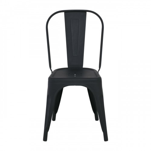 RELIX Καρέκλα, Μέταλλο Βαφή Μαύρο Extra Matte 44x49x84cm/Ε5191,1ΜW Εξωτερικού Χώρου RELIX Καρέκλα, Μέταλλο Βαφή Μαύρο Extra Matte 44x49x84cm/Ε5191,1ΜW Εξωτερικού Χώρου