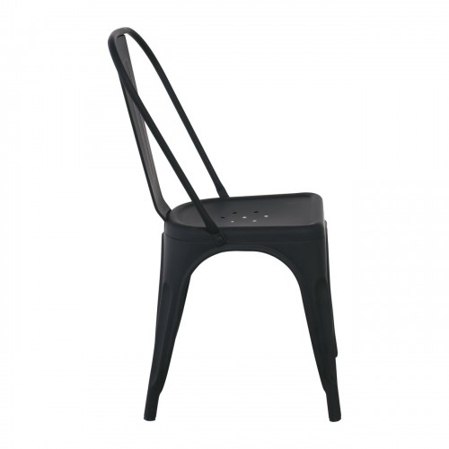RELIX Καρέκλα, Μέταλλο Βαφή Μαύρο Extra Matte 44x49x84cm/Ε5191,1ΜW Εξωτερικού Χώρου RELIX Καρέκλα, Μέταλλο Βαφή Μαύρο Extra Matte 44x49x84cm/Ε5191,1ΜW Εξωτερικού Χώρου