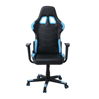 BF9150 Gaming Πολυθρόνα Γραφείου, Ανάκλιση Πλάτης έως 90°, Pu Μαύρο - Μπλε 67x69x124/134cm/ΕΟ541,2 Έπιπλα Γραφείου