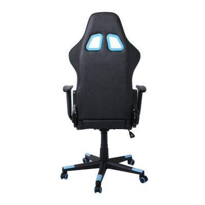 BF9150 Gaming Πολυθρόνα Γραφείου, Ανάκλιση Πλάτης έως 90°, Pu Μαύρο - Μπλε 67x69x124/134cm/ΕΟ541,2 Έπιπλα Γραφείου