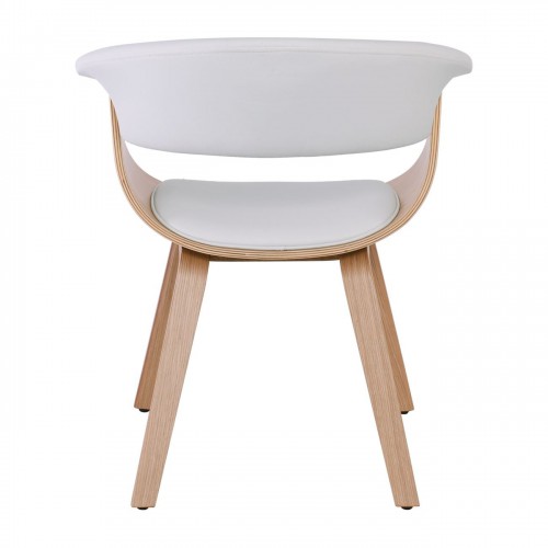 HERMAN Πολυθρόνα Φυσικό - Pu Άσπρο 68x56x77cm/Ε7514,2 Σαλόνι HERMAN Πολυθρόνα Φυσικό - Pu Άσπρο 68x56x77cm/Ε7514,2 Σαλόνι