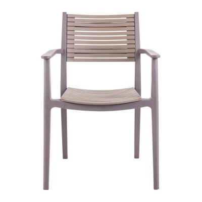 AKRON Πολυθρόνα PP-UV Sand Beige - Tortora 60x55x85cm/Ε350,21 AKRON Πολυθρόνα PP-UV Sand Beige - Tortora 60x55x85cm/Ε350,21