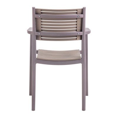 AKRON Πολυθρόνα PP-UV Sand Beige - Tortora 60x55x85cm/Ε350,21 Εξωτερικού Χώρου AKRON Πολυθρόνα PP-UV Sand Beige - Tortora 60x55x85cm/Ε350,21 Εξωτερικού Χώρου
