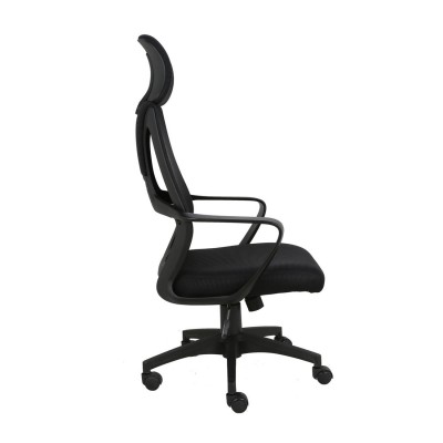 BF2950 Πολυθρόνα Γραφείου Διευθυντή, Mesh Μαύρο 62x62x113/121cm/ΕΟ544,1