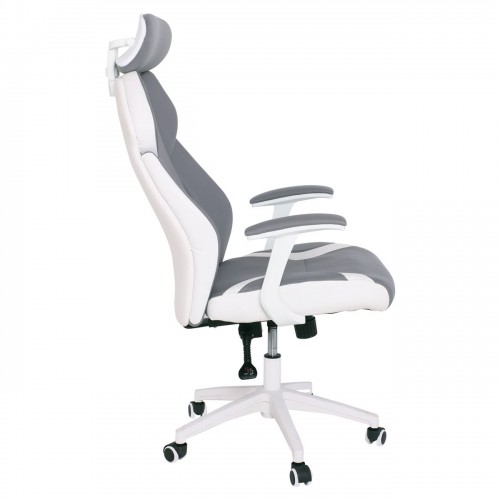 BF8300 Πολυθρόνα Γραφείου Διευθυντή, Microfiber Γκρι PU Άσπρο 64x72x122/130cm/ΕΟ587,2 Έπιπλα Γραφείου BF8300 Πολυθρόνα Γραφείου Διευθυντή, Microfiber Γκρι PU Άσπρο 64x72x122/130cm/ΕΟ587,2 Έπιπλα Γραφείου