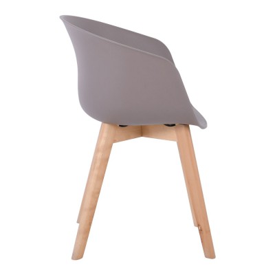 ΣΕΤ OPTIM Πολυθρόνα Ξύλινο Πόδι Οξιά Φυσικό, PP Sand Beige 54x51x79cm/ΕΜ140,3 ΣΕΤ OPTIM Πολυθρόνα Ξύλινο Πόδι Οξιά Φυσικό, PP Sand Beige 54x51x79cm/ΕΜ140,3