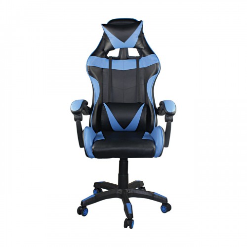 BF7850 Gaming Πολυθρόνα Γραφείου Διευθυντή Pu Μαύρο - Μπλε 63x70x117/127cm/ΕΟ582,2 Έπιπλα Γραφείου BF7850 Gaming Πολυθρόνα Γραφείου Διευθυντή Pu Μαύρο - Μπλε 63x70x117/127cm/ΕΟ582,2 Έπιπλα Γραφείου